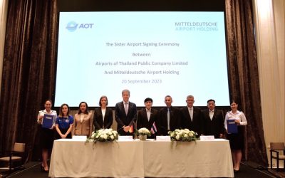 AOT จับมือสนามบิน LEJ ในเยอรมันหนุนไทยเป็นฮับขนส่งสินค้าทางอากาศ