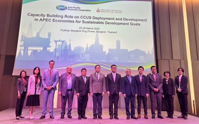 กรมเชื้อเพลิงธรรมชาติ ผนึก APEC จัดประชุมนานาชาติ หนุนใช้ CCUS ลดโลกร้อน