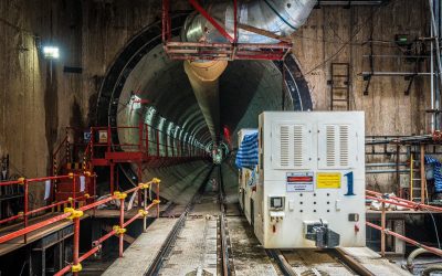 ส่องความก้าวหน้างานก่อสร้างโครงการรถไฟฟ้าของ รฟม. สิ้นเดือน พ.ค. 68
