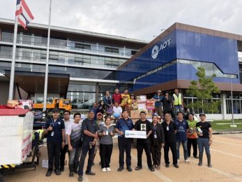 AOT มุ่งมั่นดูแลผู้โดยสารและผู้ประสบภัยน้ำท่วมหาดใหญ่