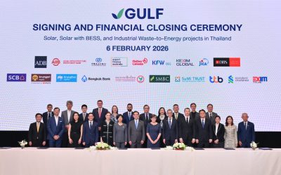 GULF ปลื้มจัดหาเงินกู้ 6 หมื่นลบ.สำเร็จ ใช้ลงทุน รฟ.พลังงานหมุนเวียน รวม 939 MW