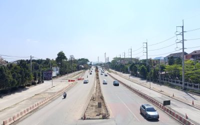 ทช.สร้างทางลอด พร้อมปรับปรุงถนนบริเวณทางแยกศูนย์ราชการ จ.เชียงราย คาดเสร็จปี 70