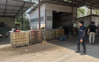 ธพ. ผนึก DSI ลงพื้นที่ จ.สระบุรี ตรวจเข้ม พบลักลอบเก็บน้ำมันโดยไม่ได้รับอนุญาต
