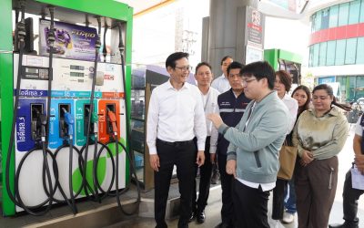 “รมว.พลังงาน” ลงตรวจคลังขนาดใหญ่ สั่งเร่งกระจายน้ำมัน