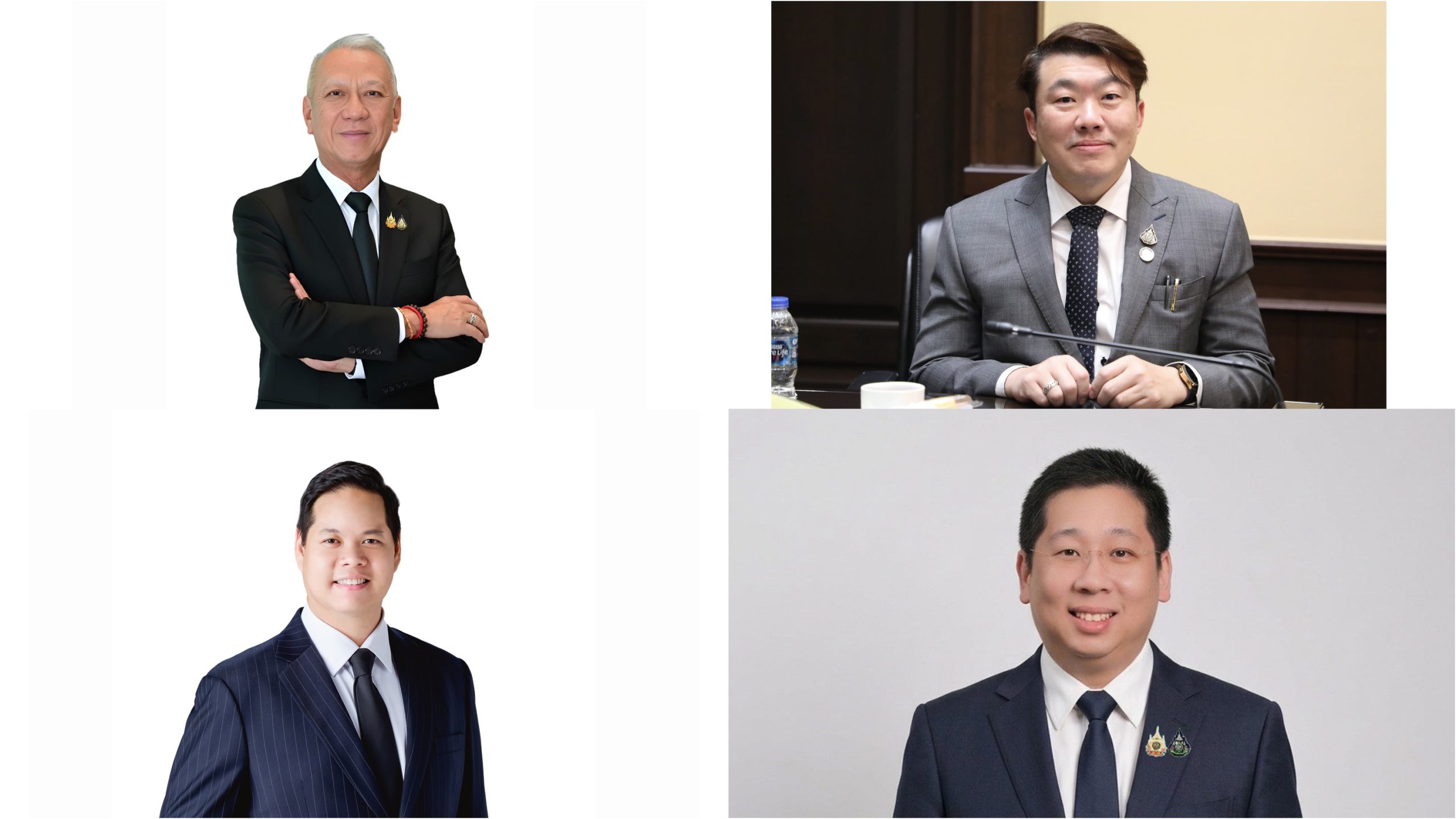 “พิพัฒน์” แท็กทีม 3 รมช.คมนาคม “สิริพงศ์-ภัทรพงศ์-สรรเพชญ” ลั่นไม่มีเวลาเสวยสุข ลุยขับเคลื่อนบก น้ำ ราง อากาศ