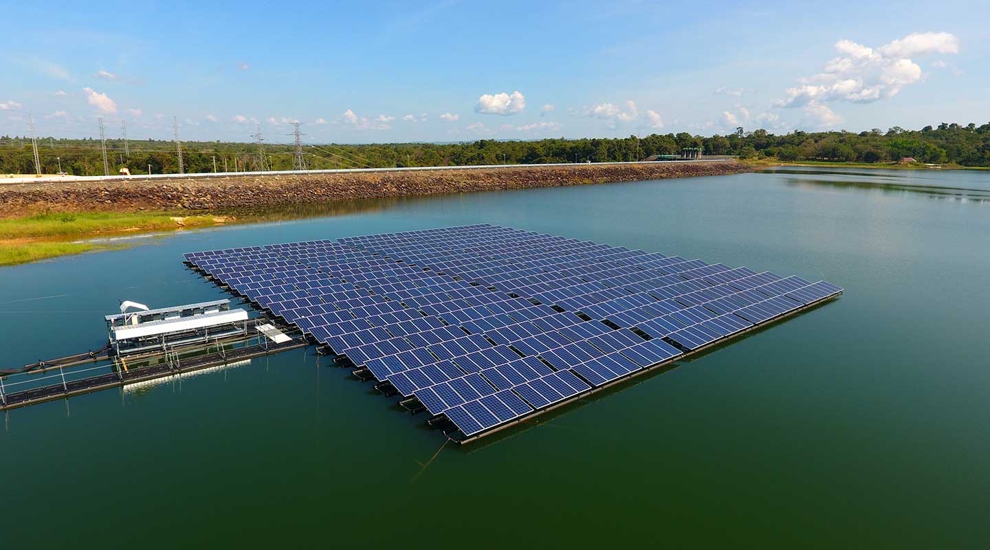 ส่องความคืบหน้าโครงการโซลาร์ลอยน้ำกฟผ. ปีนี้ลงนามเขื่อนศรีนครินทร์ 140 MW 