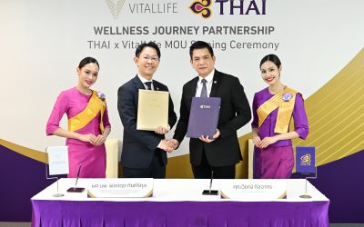 การบินไทย จับมือไวทัลไลฟ์ และโรงพยาบาลบำรุงราษฎร์ ยกระดับ In-flight Entertainment