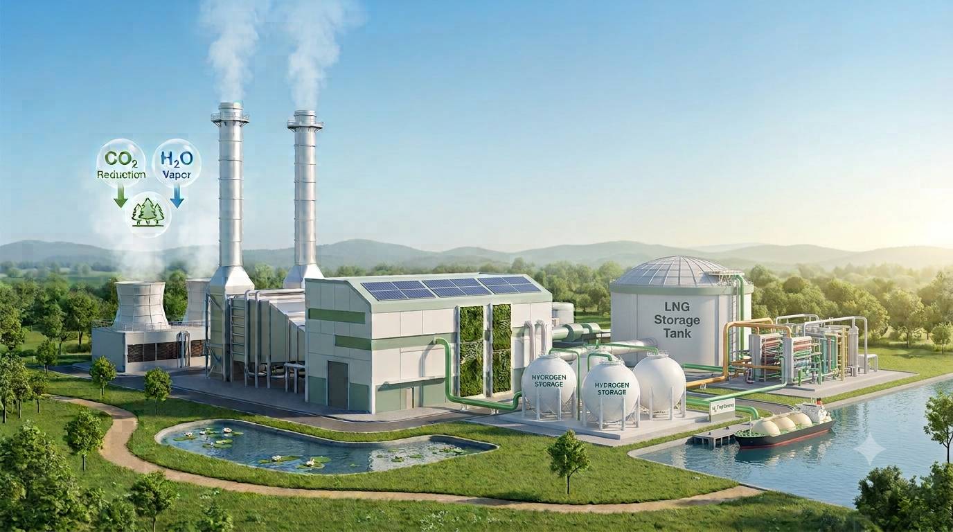 เติมไฮโดรเจนให้ก๊าซธรรมชาติ เปลี่ยนเกมผลิตไฟฟ้า สู่ Net Zero