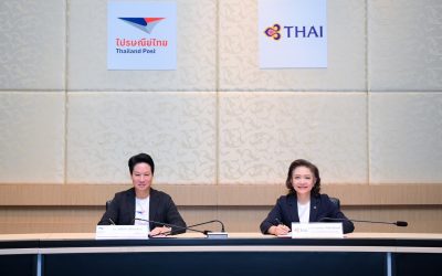 การบินไทย จับมือ ไปรษณีย์ไทย พัฒนา “Airport-to-Home Delivery”