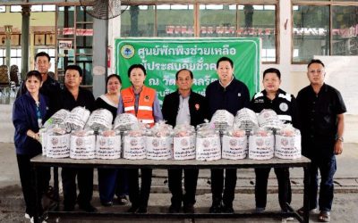 “ภัทรพงศ์” เร่งช่วยผู้ประสบอุทกภัยต่อเนื่อง บวท.ส่งมอบถุงยังชีพเพิ่มช่วยเหลือประชาชน
