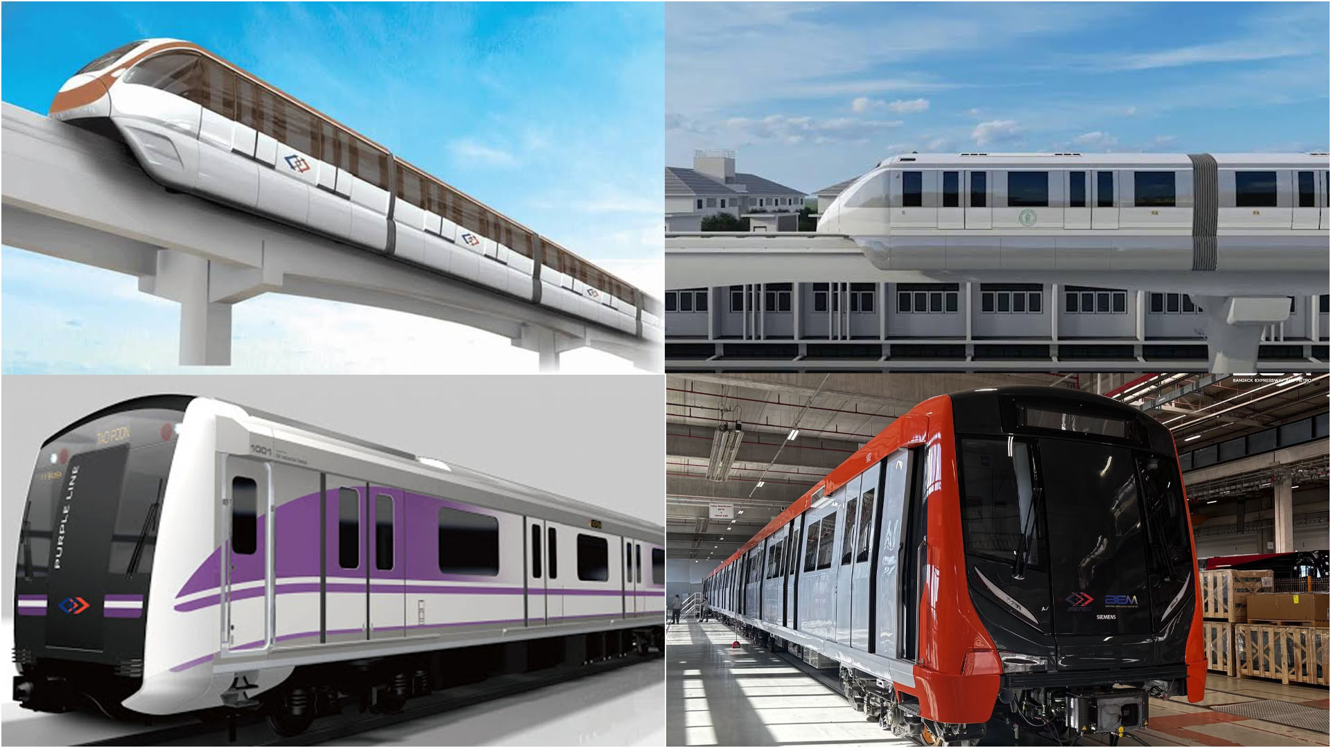 รฟม. กางไทม์ไลน์รถไฟฟ้า กทม.- ปริมณฑล ปี 70-73 เปิดเดินรถ “ส้ม-ม่วงใต้” เร่งศึกษา “สีน้ำตาล-เงิน-เทา-ฟ้า”